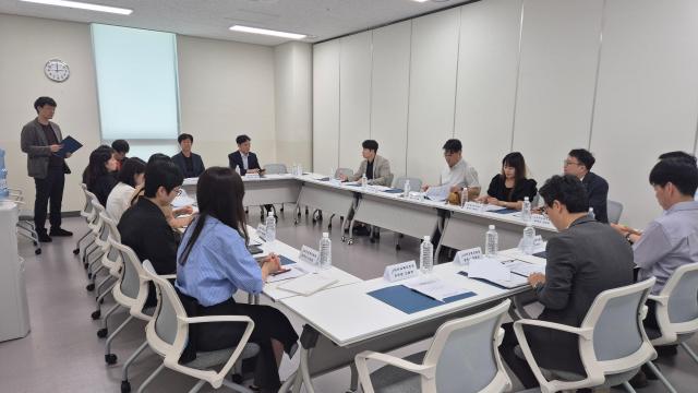교권침해 1시간 신속대응체계 구축 협의회 모습사진충남교육청