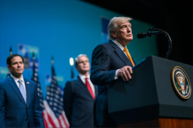 Trump again signals role for Korean shipbuilders in US naval buildup