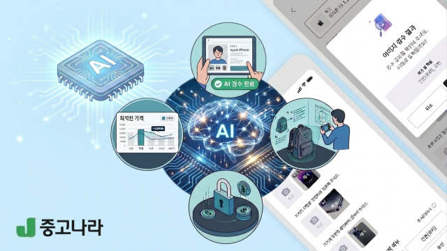 중고나라가 인공지능AI 적용 서비스를 확대하며 AI 전환AX에 속도를 내고 있다 사진중고나라·제미나이