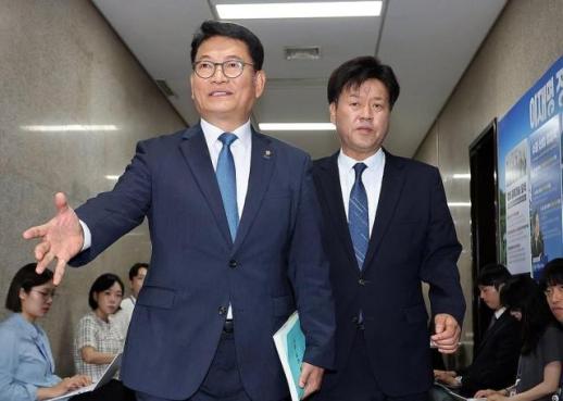 與, 당무위서 송영길·김용 후보 자격 예외 적용 의결…친청계 과도한 혜택