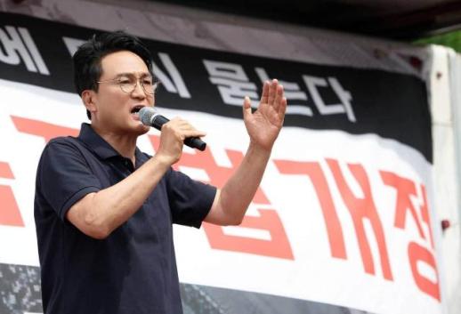 안민석 교육감 아동복지법 개정해 교사 두려움 없애야...제헌절 교원 집회 동참