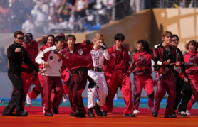 BTS lights up first World Cup halftime show with "Dynamite"