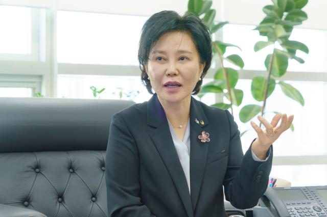김은경 서민금융진흥원장 겸 신용회복위원장 사진유대길 기자 dbeorlf123ajunewscom