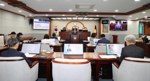 진안군의회, 제308회 임시회 개회