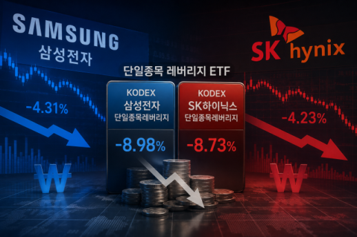 단일종목 레버리지 규제에도...삼전닉스 레버리지에 개인 2000억 몰렸다
