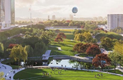 Công viên Yeouido sẽ được tái sinh thành công viên văn hóa kết nối Nhà hát Sejong số 2 với sông Hàn