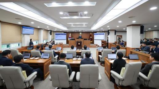논산시의회, 제273회 임시회 개회…조례안 등 11건 심의