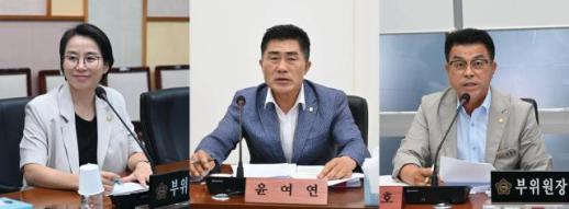 완주군의회, 각 상임委 부위원장 선출