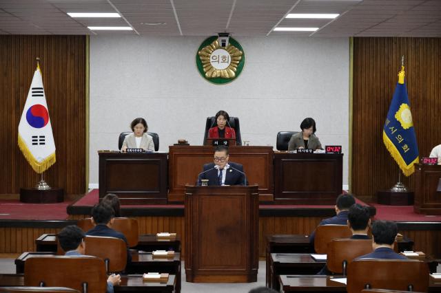 동해시의회 제364회 임시회 제7차 본회의 사진동해시의회