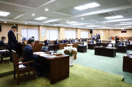 제10대 청양군의회 첫 임시회…군정 현안·15개 안건 심사