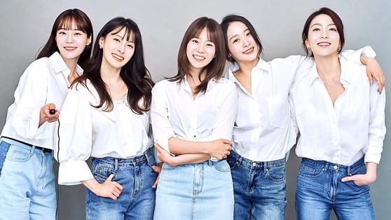This photo provided by RBW show member of K-pop girl group KARA 