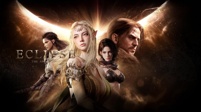 스마일게이트가 유통하고 엔픽셀이 개발한 신작 크로스 플랫폼 MMORPG 이클립스 더 어웨이크닝 메인 포스터 사진스마일게이트