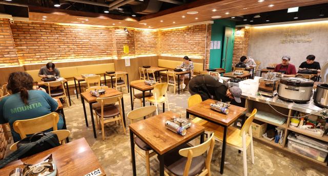 An interior view of Youth Mungans Nakseongdae branch in Gwanak District Seoul on July 20 2026 AJP Yoo Na-hyun