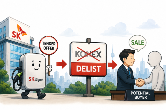 SK to delist EV charging subsidiary ahead of planned sale