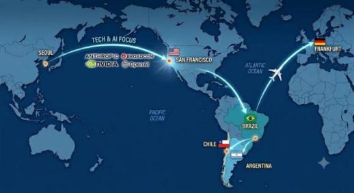 Lee departs for San Francisco to begin multi-nation overseas trip