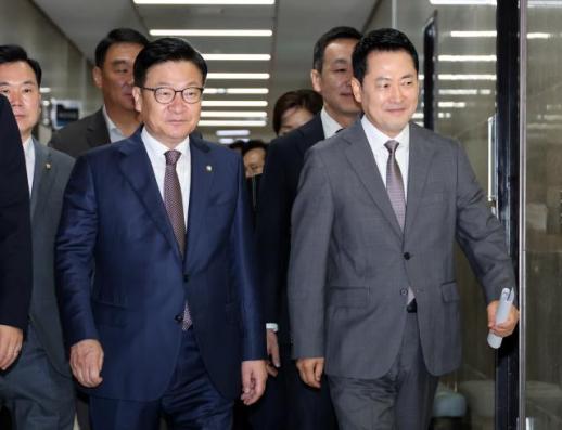 與 보완수사권 폐지 당론 채택에…野 총력 투쟁 필리버스터 예고