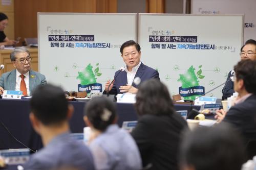 박승원 광명시장 민선9기 함께 잘 사는 광명, 미래 100년 본격 시동