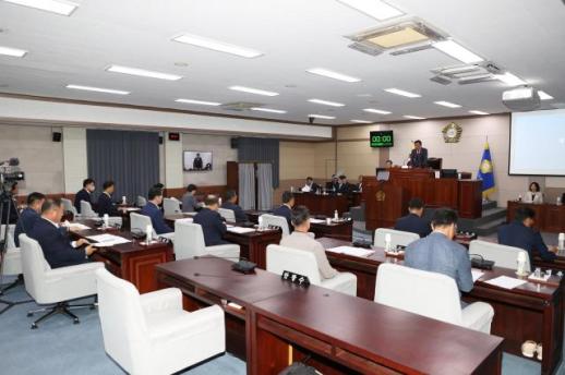 상주시의회, 15일간의 의사일정 돌입 