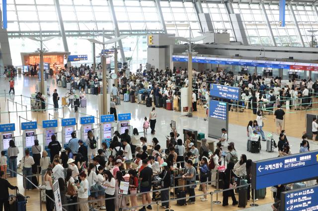Incheon airport braces for summer rush with nearly 4 million travelers