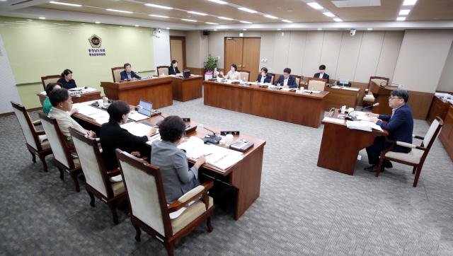 제370회 임시회 제5차 행정문화위원회사진충남도의회