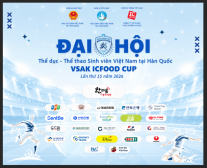 ĐẠI HỘI THỂ DỤC THỂ THAO SINH VIÊN VIỆT NAM TẠI HÀN QUỐC LẦN THỨ 15 NĂM 2026 - VSAK ICFOOD CUP