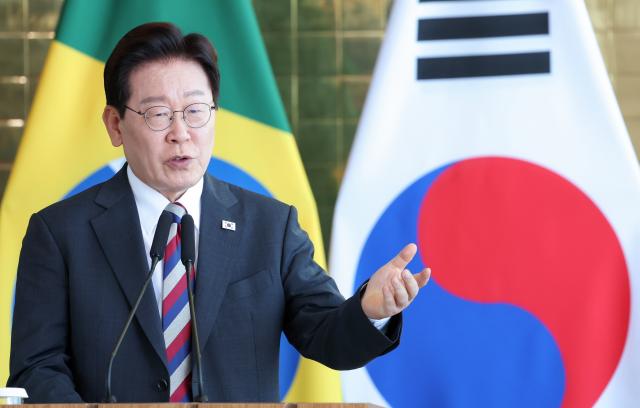李대통령, 브라질리아 일정 마치고 상파울루로…경제외교 이어간다