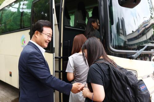 김성제 의왕시장 청소년 글로벌 역량 강화 지원 아끼지 않겠다