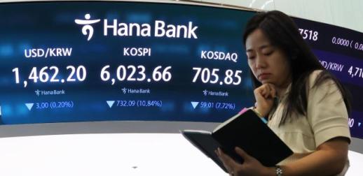 韩国股市遭遇黑色星期二 KOSPI与KOSDAQ双双暴跌