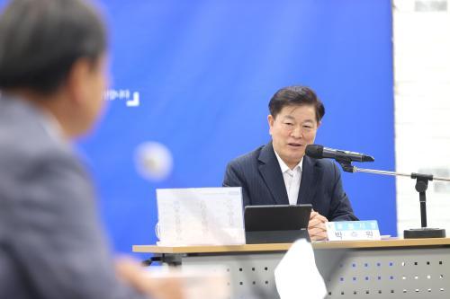 박승원 시장 젊은 공무원 창의적 아이디어 광명시 미래 경쟁력