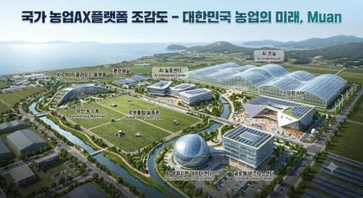 전남광주특별시, 국가 농업AX플랫폼 구축 본격화…무안에 2546억원 투입