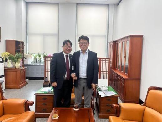 유의동 의원, 이성훈 LH 사장 만나 고덕국제신도시 현안 논의