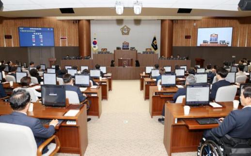 충남도의회, 민선 9기 첫 조직개편안 처리