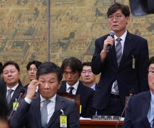 축구협회 국회 청문회 30일 개최…정몽규·홍명보 서고 이임생은 빠진다