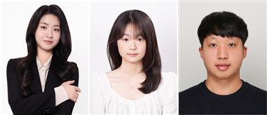 왼쪽부터 고려대 보건환경융합과학부 강지승 교수 교신저자 고려대학교 김민성 연구원 주저자 경희대 황영택 연구원 주저자 사진고려대