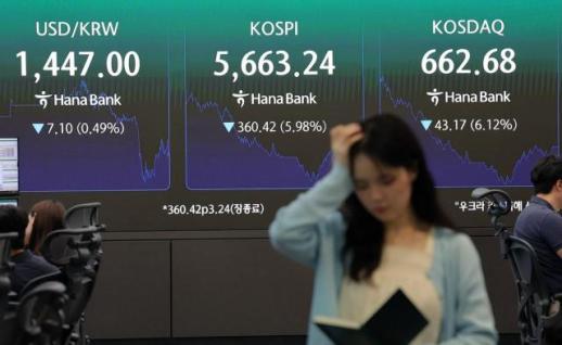 코스피, 사상 초유 이틀 연속 양대 시장 서킷브레이커…이달 IMF때보다 더 하락