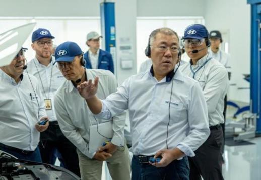 정의선 현대차그룹 회장 브라질 성장 위해 전사 역량 집중