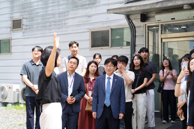 선양소주를 찾아 생산시설과 ESG 경영 등을 살펴본 소진공 사진소진공