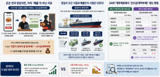 [아주 쉬운 재무제표] "수주 대박 났다는데 실적은 왜 제자리?"…선수금·계약부채에 숨은 진짜 의미