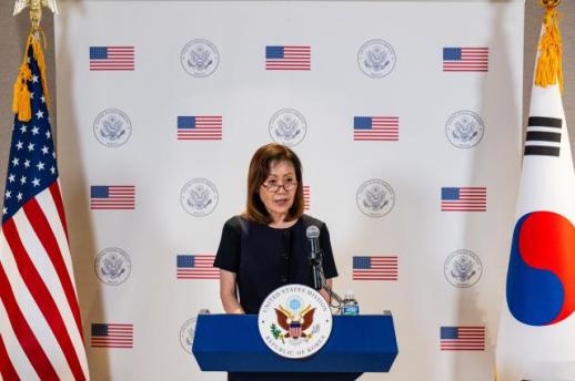 New US envoy arrives in Seoul, pledges stronger alliance