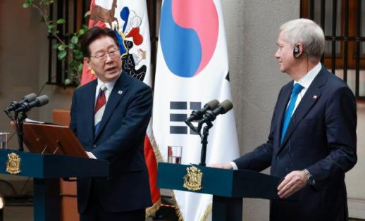 [전문] 李대통령 칠레와 진정한 아미고…공동 번영 함께 노력