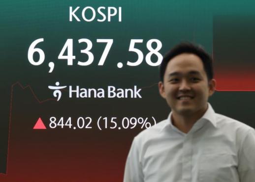 [장중시황] 코스피, 17%대 폭등…외국인 9조 순매수에 반도체株 상한가 행진
