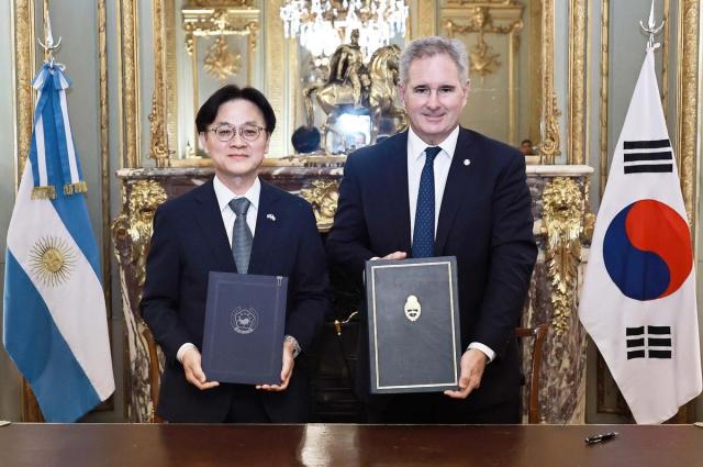 한·아르헨티나, 중남미 핵심광물 공급망 협력 MOU 체결