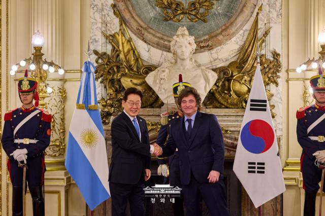 Korea to import Argentine crude next year as Lee, Milei deepen energy ties