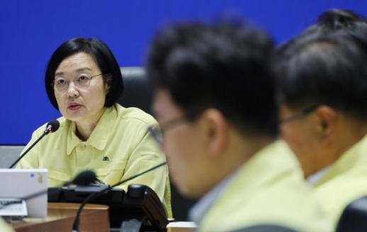 한성숙 국무총리, 폭염 대응 중대본 2단계로 올렸다