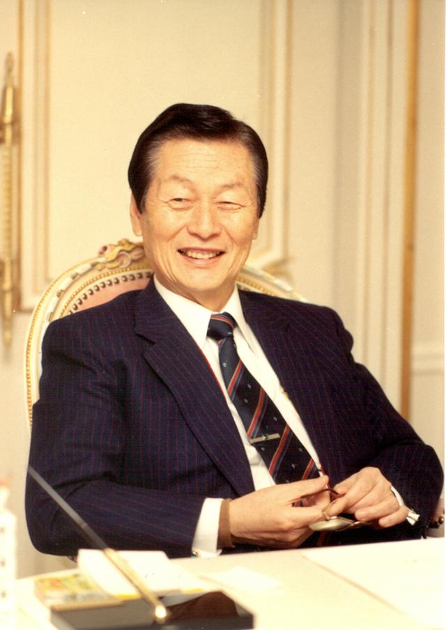 롯데그룹 창업주 고故 신격호 명예회장사진롯데