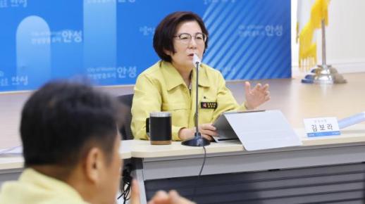 김보라 안성시장, 폭염 대응 비상체계 강화...취약계층·야외 작업장 집중관리