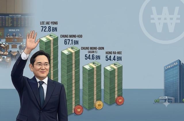 Samsung chief receives highest stock dividends in South Korea in 1st half