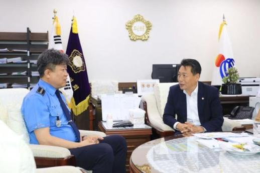 삼척시의회~동해해양경찰서, 해양안전 협력 강화…시민 생명 지키는 안전망 구축에 힘 모은다