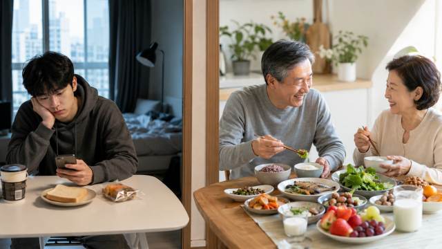 Government diet report gives South Koreans a C 
