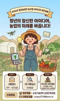 청년농업 창업 아이디어 찾는다…진안군, 청년농업인 농산업 아이디어 경진대회 개최